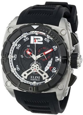 Elini Barokas ELINI-17012-01-RDA Commander Analog Display Swiss Quartz Black