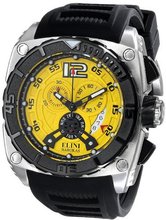 Elini Barokas ELINI-17012-07 Commander Analog Display Swiss Quartz Black