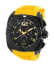 Elini Barokas ELINI-17012-BB-01-YLSA Commander Analog Display Swiss Quartz Yellow