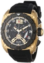 Elini Barokas Elini-17012-YG-01 Commander Analog Display Swiss Quartz Yellow