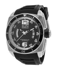 uElini Barokas Commander Black Dial Black Silicone 