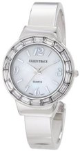 Ellen Tracy ET5000STK Bangle with Rectangular Crystals
