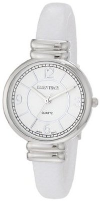 Ellen Tracy ET5008STK White Cuff Bangle