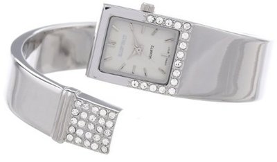 Ellen Tracy ET5056STK Semi Wrap Silver