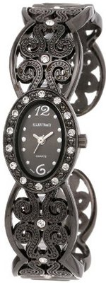 Ellen Tracy ET5057STK Gun Filigree Bangle