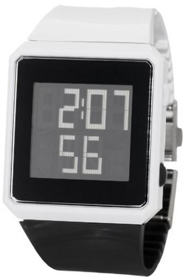 ELLETIME EG50001P06E ELLE Girl White and Black Clock Lock