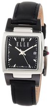 ELLETIME EL20040S06N Two-Tone Plating Black Dial Black Strap
