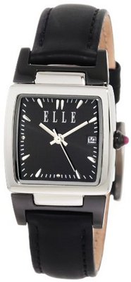 ELLETIME EL20040S06N Two-Tone Plating Black Dial Black Strap