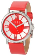 ELLETIME EL20076S04C Red Leather