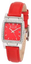 ELLETIME EL20117S08N Red Leather Strap