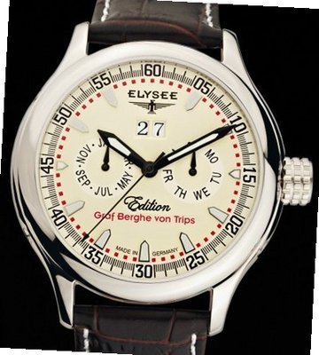 Elysee Herrenuhren Edition Graf Berghe von Trips