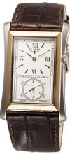 Elysee Quartz with White Dial Analogue Display and Brown Leather Strap 80491