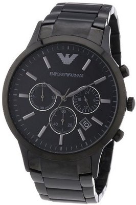 Armani Classic Chronograph Stainless Steel - Black #AR2453