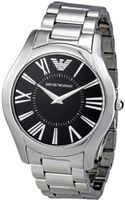 Emporio Armani AR2022 Slim Black Lacquered Dial