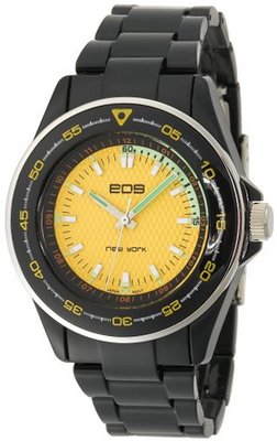 EOS New York 161LBLKYEL Plastic Black Band
