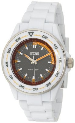 EOS New York 161LWHTGRY Plastic White Band