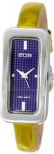 EOS New York 28LYELPUR Cosmo Skinny Purple with Metallic Yellow Strap