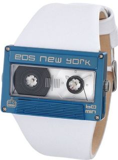 EOS New York 302SWHTBLU Mixtape White with Blue
