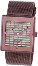 EOS New York 303SBUR Petra Stainless Steel Mesh Burgundy