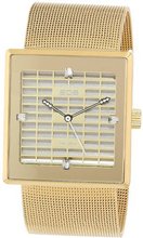 EOS New York 303SGLD Petra Stainless Steel Mesh Gold