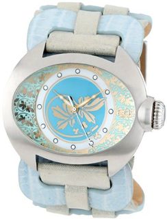 EOS New York 36SBLU Raizel Wide Leather Strap