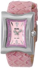 EOS New York 45SPNK Mirage Pink Leather Strap