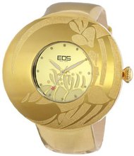 EOS New York 53SGLD Jasmine Gold Leather Strap