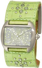 EOS New York 9SGRN Copa Green Leather Strap