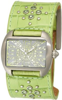 EOS New York 9SGRN Copa Green Leather Strap