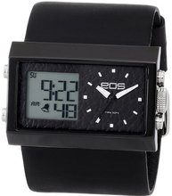 EOS New York Unisex 202SBLK Contrast Analog-Digital