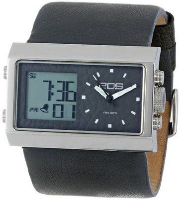 EOS New York Unisex 202SGRY Contrast Analog-Digital in Grey