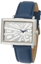 EOS New York Unisex 214SBLUWHT Mad Hatter 2.5 Off Center Dial