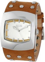 EOS New York Unisex 47LTAN Helix Tan Leather Strap