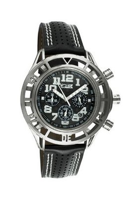 Chassis with Silver Case and Black / White Dial