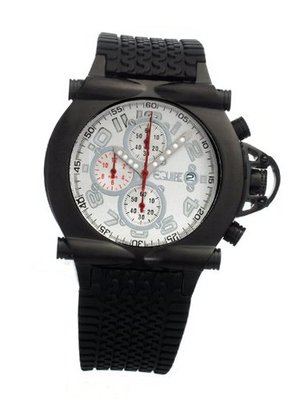 Rollbar with Black Case and White Dial