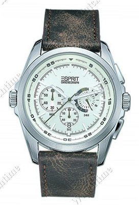 Esprit timewear classic silver chrono