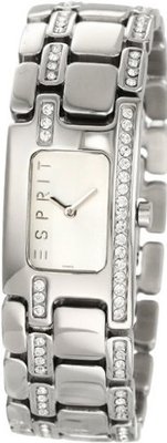 ESPRIT ES102322002 Organic Glam Silver Houston Classic Fashion Analog Wrist