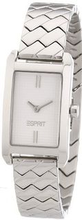 Esprit es106032006 21mm Silver Steel Bracelet & Case Mineral