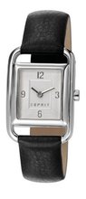 Esprit es106602001 mm Stainless Steel Case Black Leather Mineral