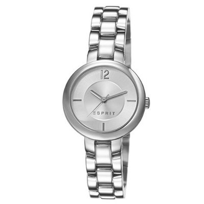 Esprit es106762001 28mm Silver Steel Bracelet & Case Mineral