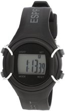 Esprit Kids' ES900624002 Sports Star Black Digital Rubber