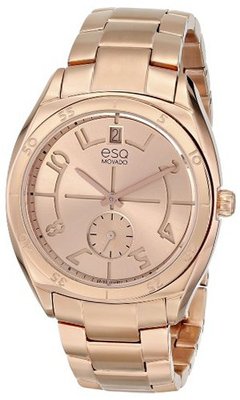 ESQ Movado 07101402 esq ORIGIN tm Tonneau-Shaped Rose-Gold Plated