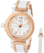 ESQ Movado 07101403 esq Fusion Rose-Ion Plated Interchangeable Strap
