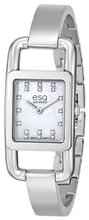 ESQ Movado 07101406 esq Angle tm Mother-Of-Pearl Rectangular Signature