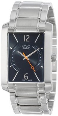 ESQ Movado 07301405 esq "Synthesis" Rectangular Stainless Steel Dress
