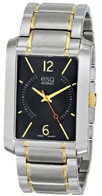 ESQ Movado 07301412 esq SYNTHESIS tm Rectangular Two-Toned