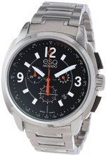 ESQ Movado 07301415 esq Excel tm Stainless Steel Chrono with Black Dial