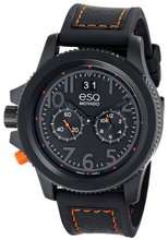 ESQ Movado 07301423 esq Fusion Black Ion-Plated Strap