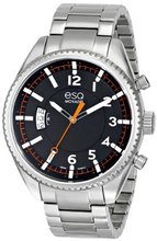 ESQ Movado 07301425 esq CATALYST tm Three-Hand Black Dial