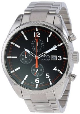 ESQ Movado 07301427 esq CATALYST tm Black Dial Chronograph